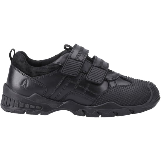 Hush Puppies Tristen Leather Boys's Black Loafers - Image 5