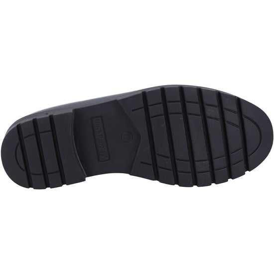 Hush Puppies Hazel Patent SNR Leather Girls's Black Loafers - Image 3