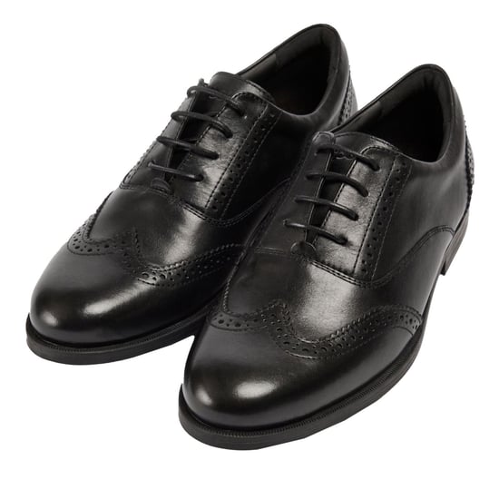 Pod Lee Leather Girls's Black Loafers - Image 4