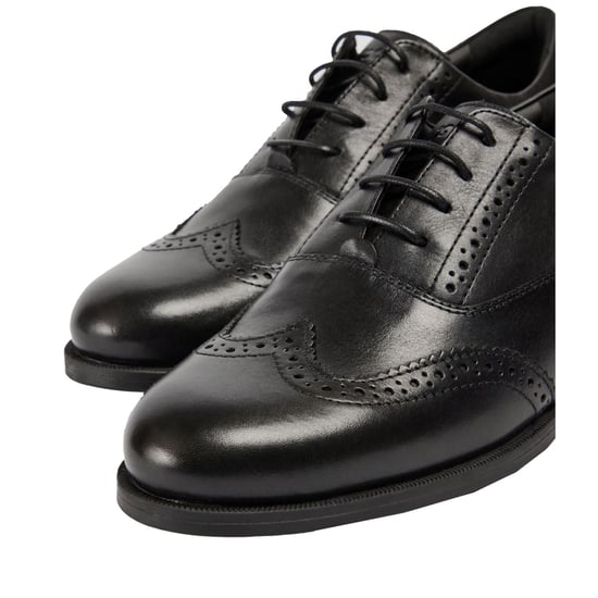 Pod Lee Leather Girls's Black Loafers - Image 6
