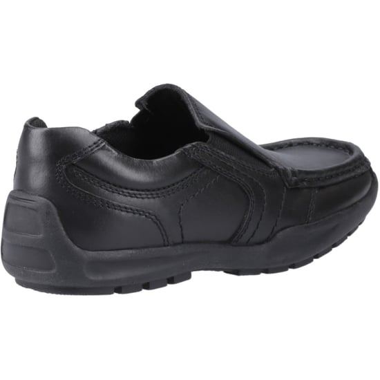 Hush Puppies Morgan Läderherrarnas Svarta Loafer - Image 2