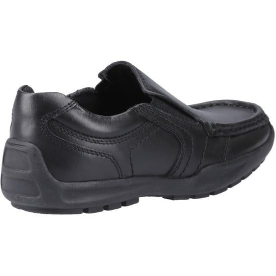 Hush Puppies Morgan Läderherrarnas Svarta Loafer - Image 2