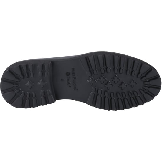 Hush Puppies Grazia Flickors Svarta Mockasiner I Läder - Image 3