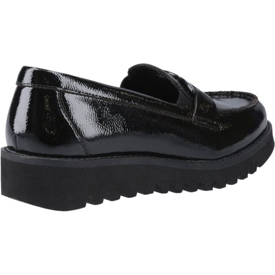Hush Puppies Francis Loafer Patent Leather Girls's Black Loafers - Image 2