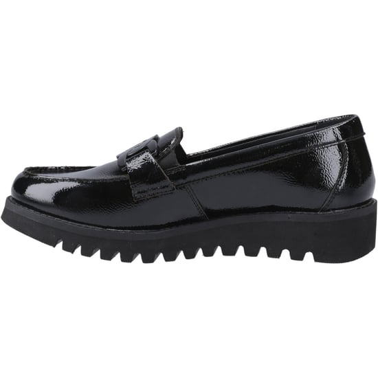 Hush Puppies Francis Loafer Patent Leather Girls's Black Loafers - Image 4
