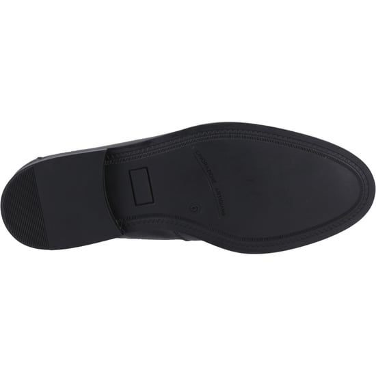 Pod Islay Meisjes Zwarte Leren Mocassins - Image 3