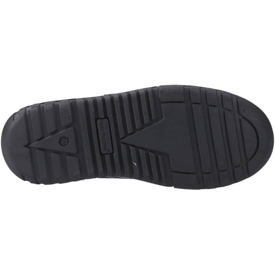 Hush Puppies Sutton Bungee Leather Boys's Black Lace-Up Shoes - Image 3