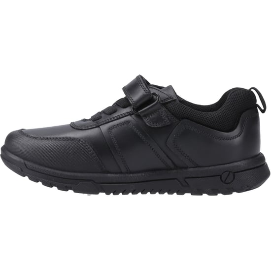 Hush Puppies Sutton Bungee Leather Boys's Black Lace-Up Shoes - Image 4