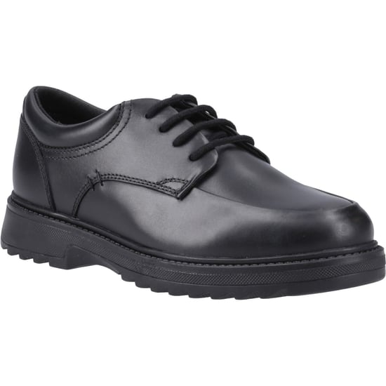 Hush Puppies Romeo Leather Boys's Black Shoes - Image 1