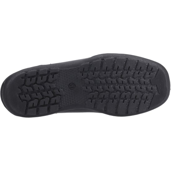 Hush Puppies Mackenzie Wallabee Läderpojkar Svarta Snörskor - Image 3