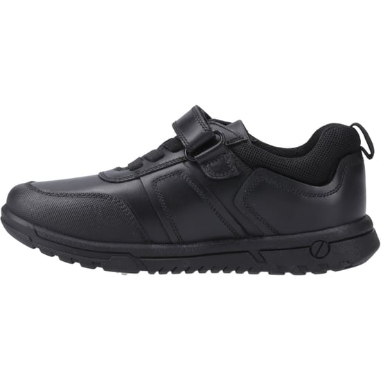 Hush Puppies Sutton Bungee Leather Boys's Black Lace-Up Shoes - Image 4