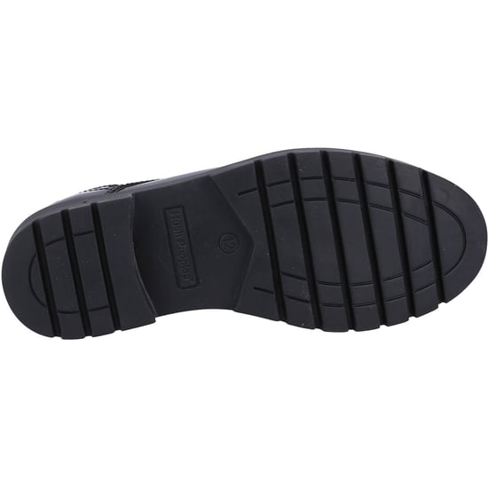 Hush Puppies Jayne Patent SNR Meisjes Zwarte Veterschoenen Van Leer - Image 3