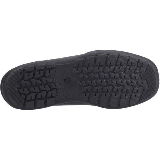 Hush Puppies Mackenzie Wallabee Läderpojkar Svarta Snörskor - Image 3