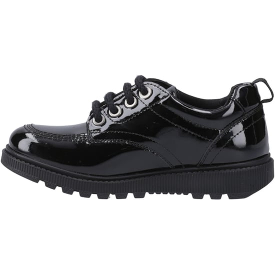 Hush Puppies Keeley Meisjes Zwarte Veterschoenen Van Leer - Image 4