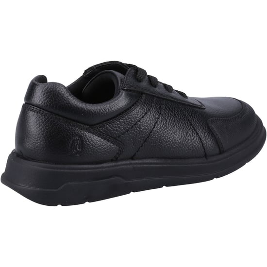 Hush Puppies Robert SNR Leather Boys's Black Lace-Up Shoes - Image 2