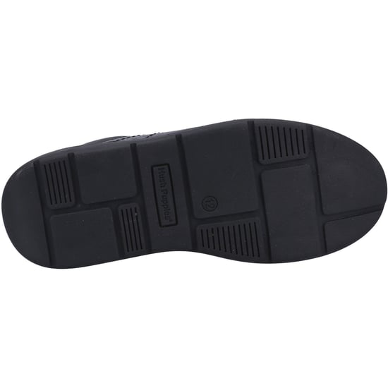 Hush Puppies Robert SNR Leather Boys's Black Lace-Up Shoes - Image 3