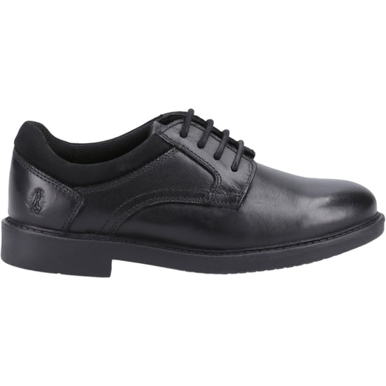 Hush Puppies Tommy Senior Leather Boys's Black Shoes - Image 5