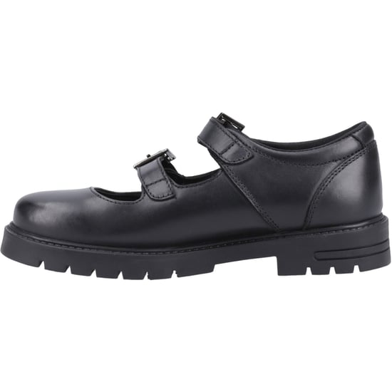 Hush Puppies Ella Junior Flickors Svarta Skor I Läder - Image 4