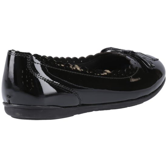 Hush Puppies Lillie Ballerina Patent Leather Girls's Black Ballet Flats - Image 2
