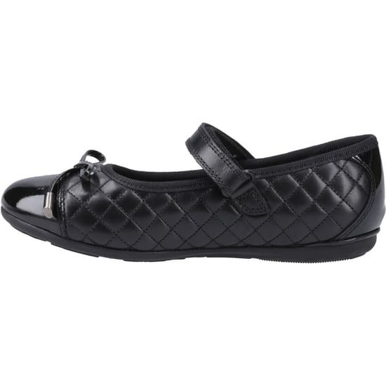 Hush Puppies Lottie Leather Girls's Black Ballet Flats - Image 4