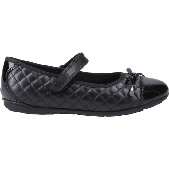Hush Puppies Lottie Leather Girls's Black Ballet Flats - Image 5