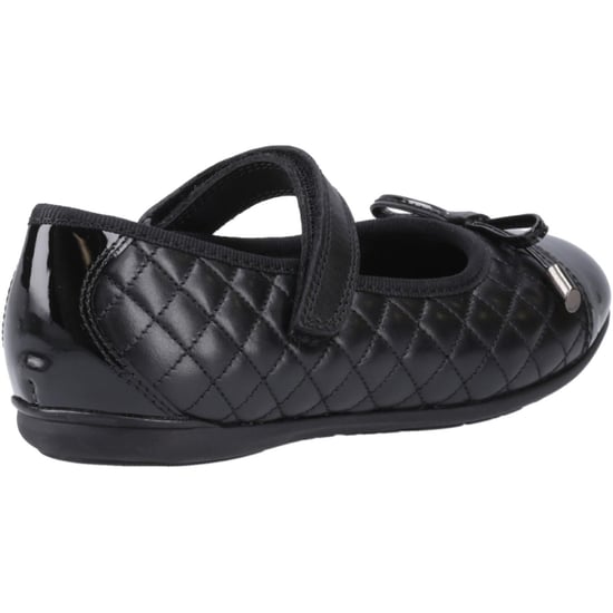 Hush Puppies Lottie Leather Girls's Black Ballet Flats - Image 2