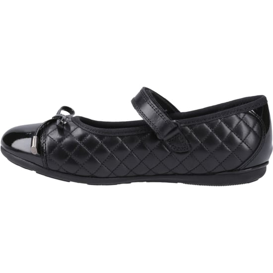 Hush Puppies Lottie Leather Girls's Black Ballet Flats - Image 4