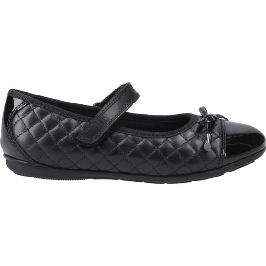 Hush Puppies Lottie Leather Girls's Black Ballet Flats - Image 5