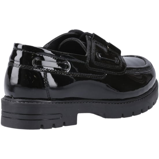 Hush Puppies Lucy Meisjes Zwart Leren Bootschoenen - Image 2