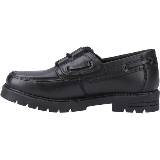 Hush Puppies Lucy Meisjes Zwart Leren Bootschoenen - Image 4