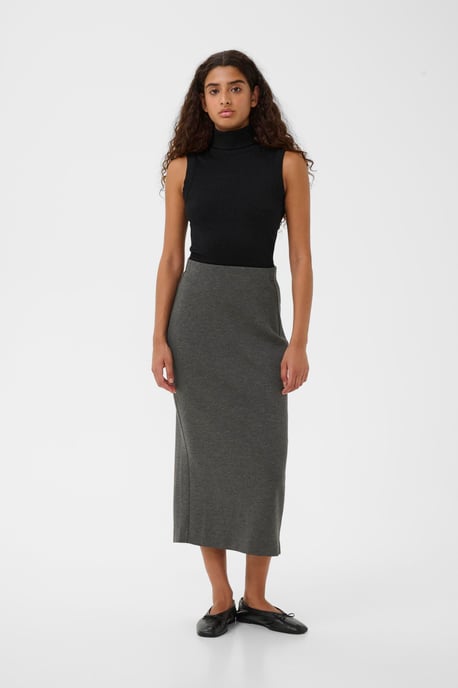 AidaIW Melange Skirt Feminine Silhouette - Image 2