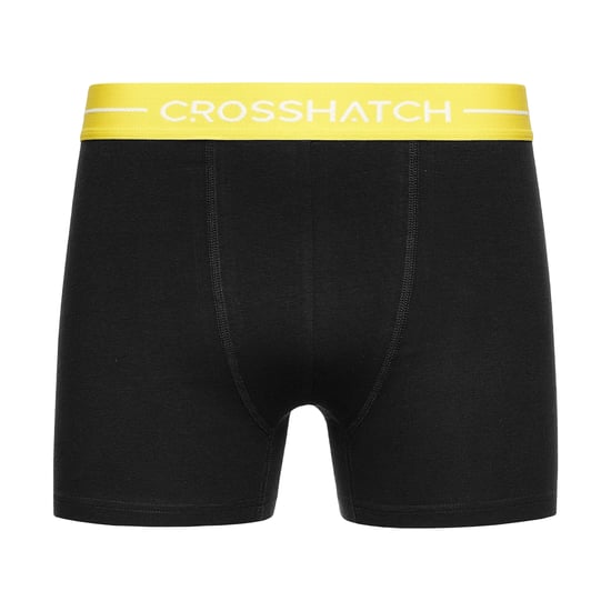 Crosshatch Mens Astral Boxer Shorts (Pack of 12) (Black) - Image 2
