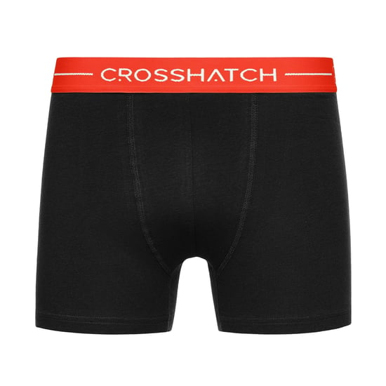 Crosshatch Mens Astral Boxer Shorts (Pack of 12) (Black) - Image 4