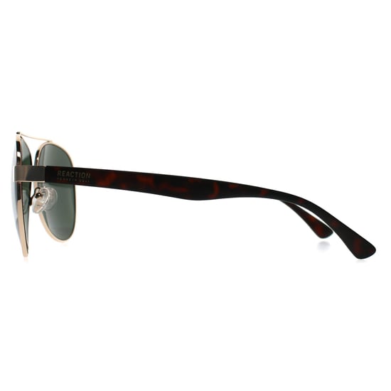 Kenneth Cole Reaction Aviator Unisex Gold Green Gradient KC1394 - Image 3