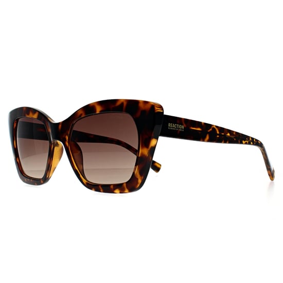 Kenneth Cole Reaction Cat Eye Womens Havana Brown Gradient RN00009 - Image 2
