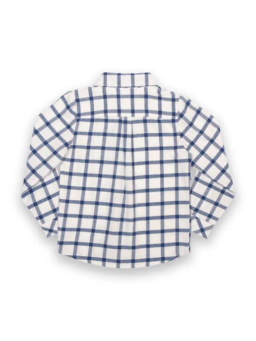 Kite Clothing Check Shirt Cream - Image 5