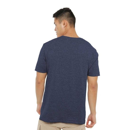 K-Pop Demon Hunters Unisex Adult Huntr/X Rumi T-Shirt (Heather Navy) - Image 5