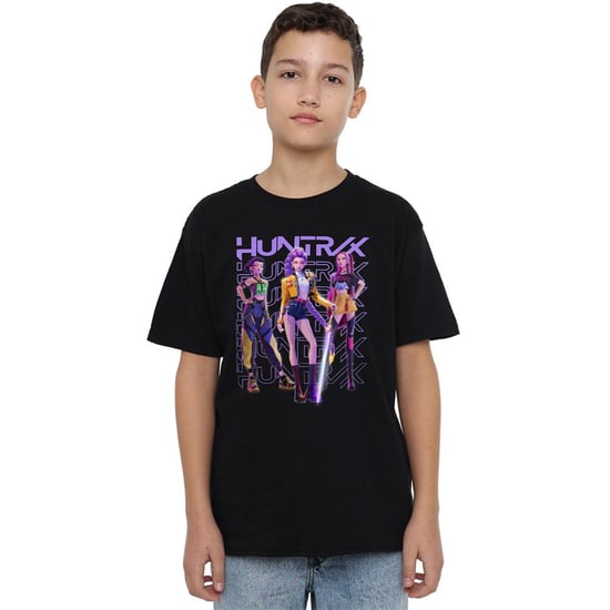 K-Pop Demon Hunters Kinder/Hunters X Pose T-Shirt (Zwart) - Image 4