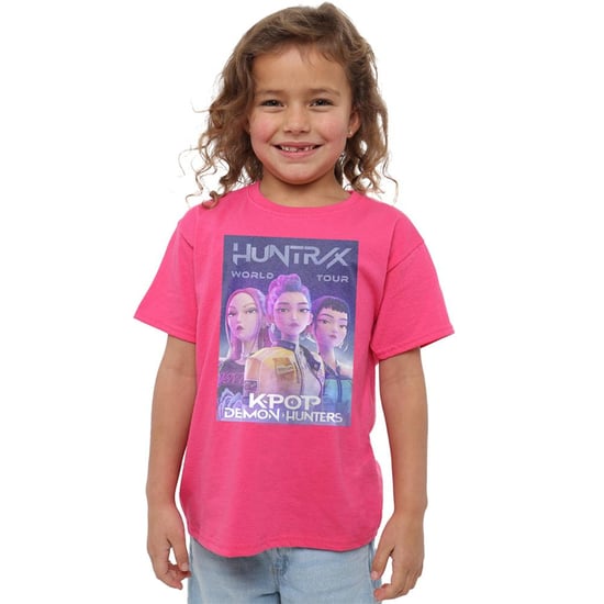 K-Pop Demon Hunters Kinderen Wereldtour Huntr/X T-Shirt (Fuchsia) - Image 5