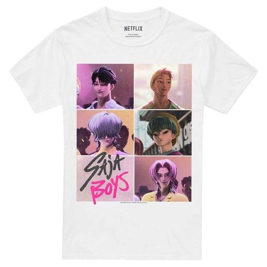 k-pop-demon-hunters-unisex-volwassen-era-saja-jongens-raster-t-shirt