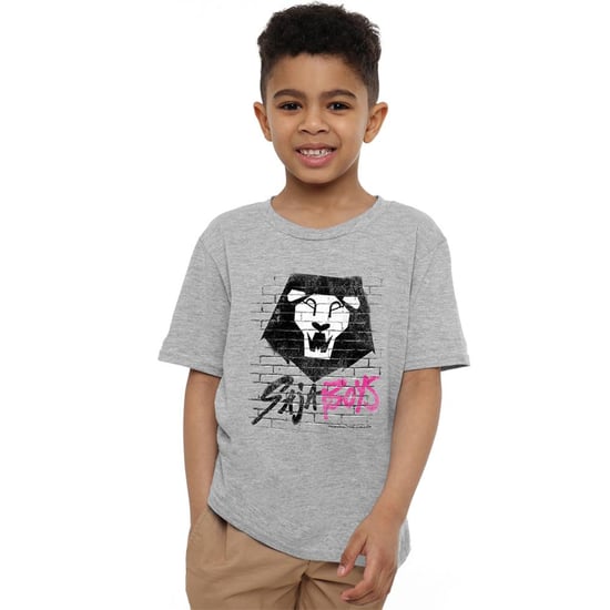 K-Pop Demonjägare Barn Saja Gossar Graffiti T-shirt (Heather Grey) - Image 4