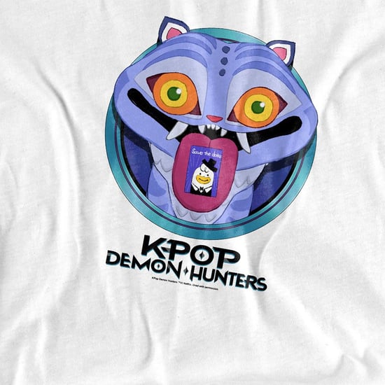 K-Pop Demon Hunters Childrens/Kids Save The Date Derpy Tiger Cartoon T-Shirt (White) - Image 3