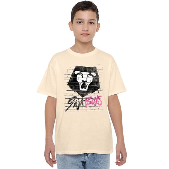 K-Pop Demon Hunters Barn Saja Boys Graffiti T-shirt (Natur) - Image 4