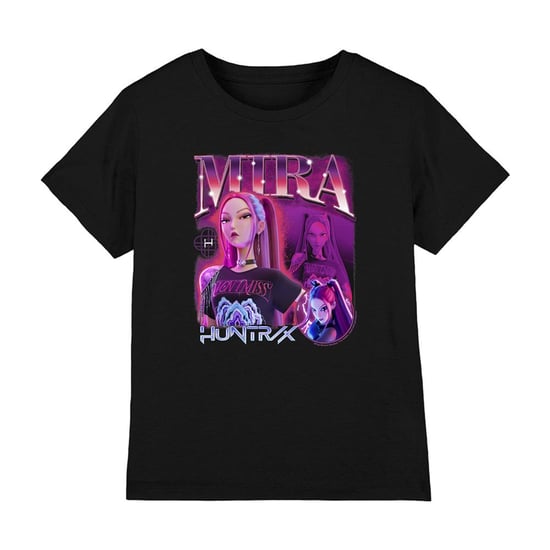 K-Pop Demon Hunters Kinderen Huntr/X Mira T-Shirt (Zwart) - Image 1