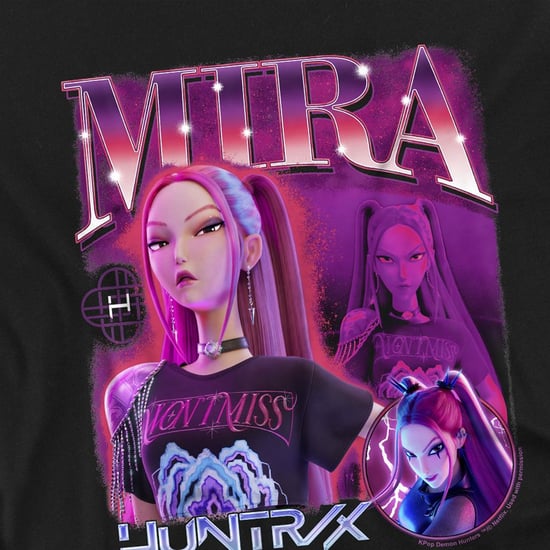 K-Pop Demon Hunters Kinderen Huntr/X Mira T-Shirt (Zwart) - Image 3