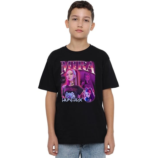 K-Pop Demon Hunters Kinderen Huntr/X Mira T-Shirt (Zwart) - Image 5
