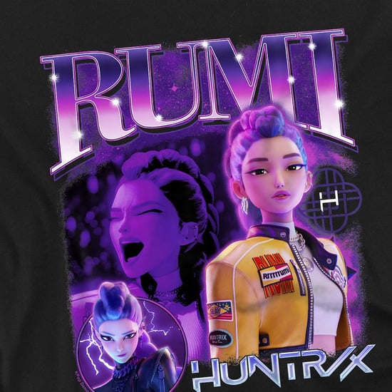 K-Pop Demon Hunters Barn T-Shirt (Svart/Svart) - Image 2