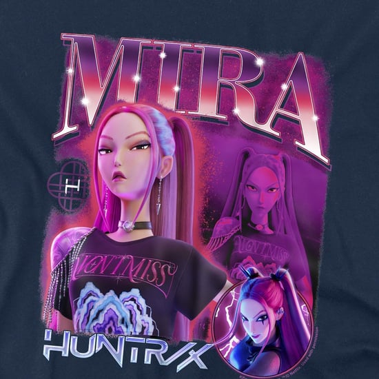 K-Pop Demon Hunters Kinderen Huntr/X Mira T-Shirt (Marineblauw) - Image 3