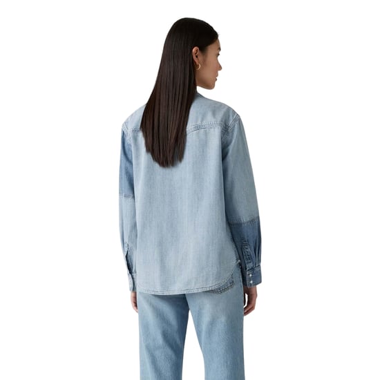 Levis Dam Teodora Denim Lättviktsskjorta (Ljusblå) - Image 2