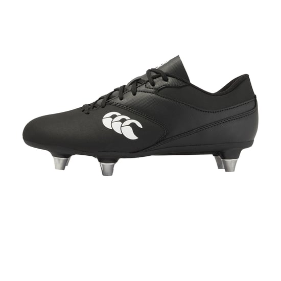 Canterbury Kinder/Kids Phoenix Raze Zachte Grond Rugbyschoenen (Zwart/Wit) - Image 3